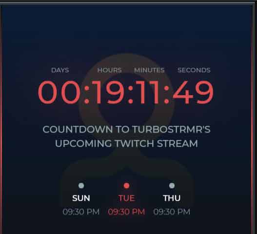Streamlabs OBS countdown timer