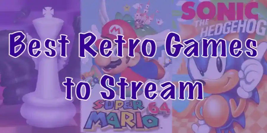 Featured image for best retro games to stream on Twitch