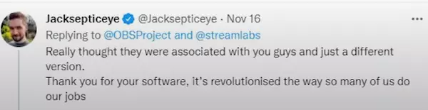 Jacksepticeye response to Streamlabs