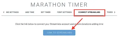 Image showing how to connect to streamlabs account